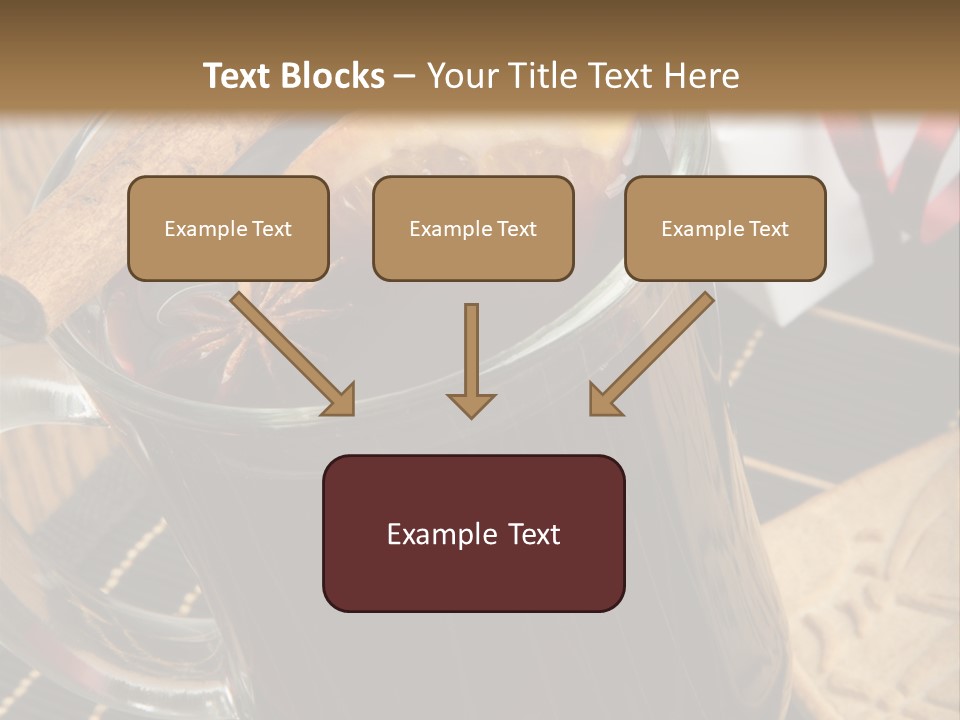 Holiday Wine Gift Box PowerPoint Template