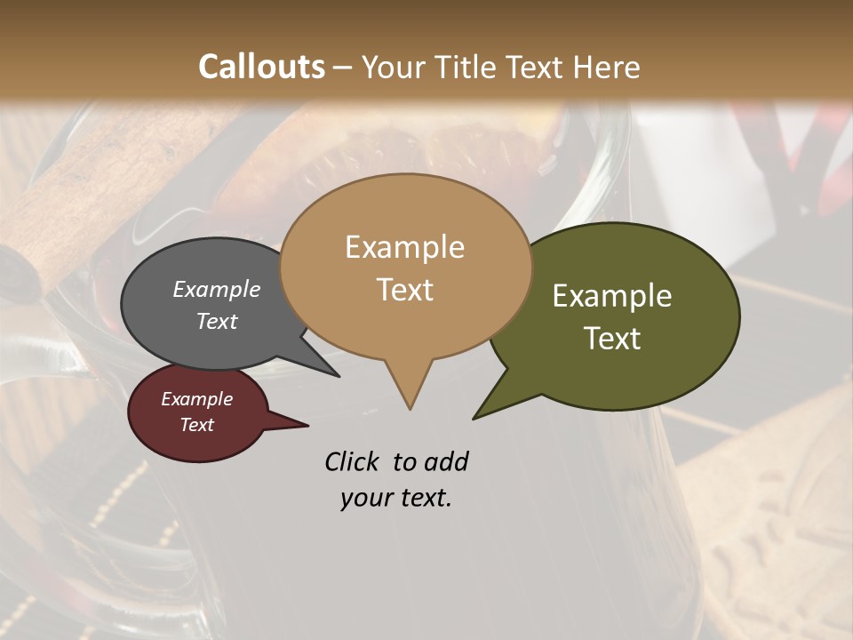 Holiday Wine Gift Box PowerPoint Template