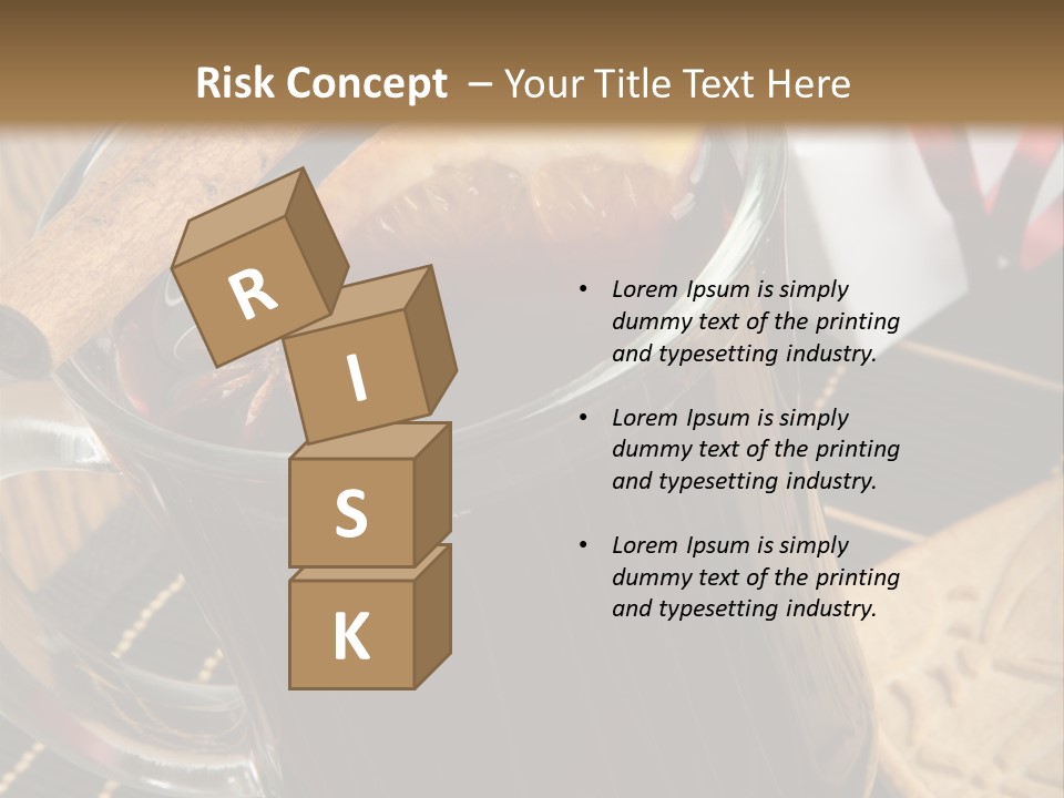 Holiday Wine Gift Box PowerPoint Template