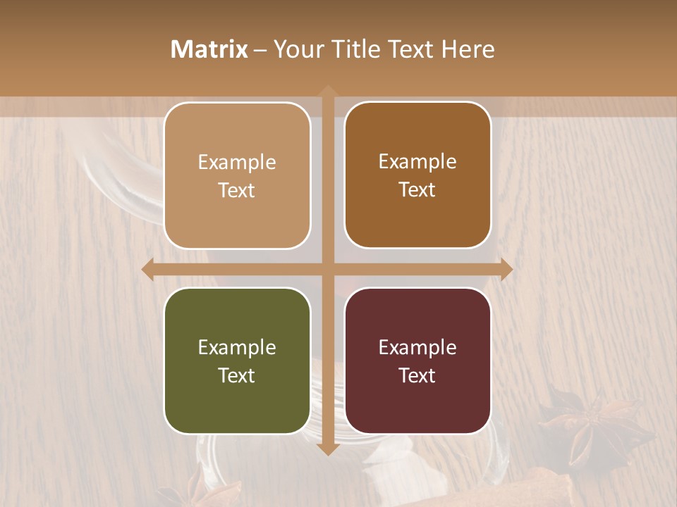 Holiday Red Cup PowerPoint Template