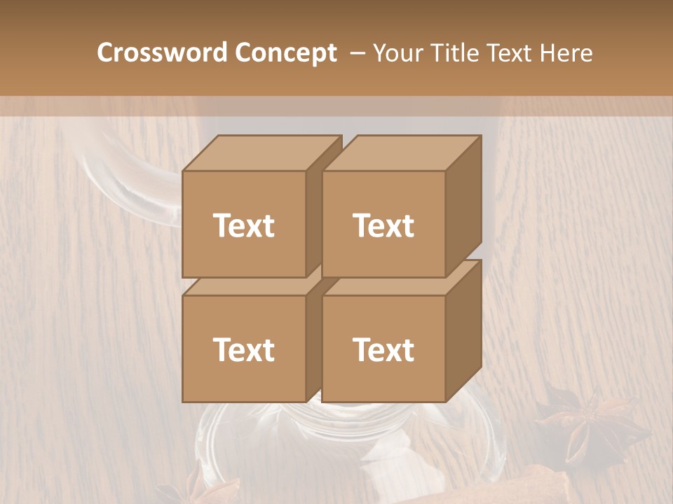 Holiday Red Cup PowerPoint Template