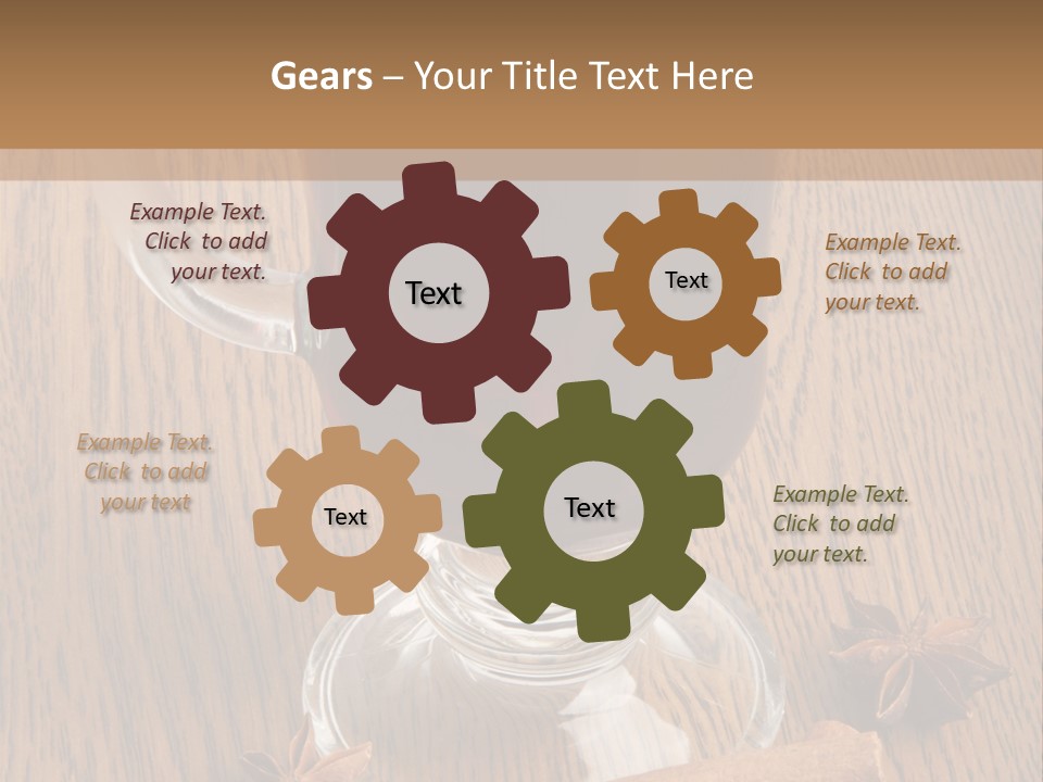 Holiday Red Cup PowerPoint Template