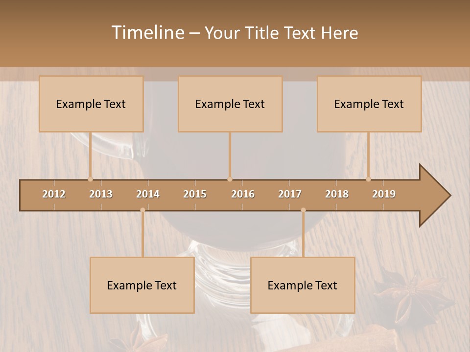 Holiday Red Cup PowerPoint Template