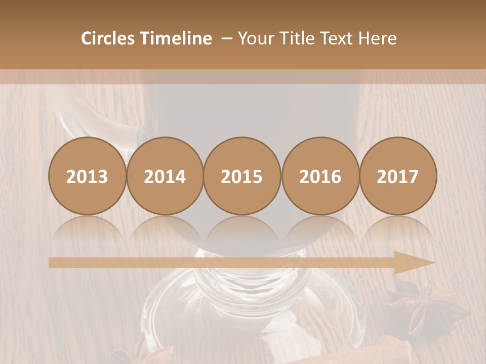 Holiday Red Cup PowerPoint Template