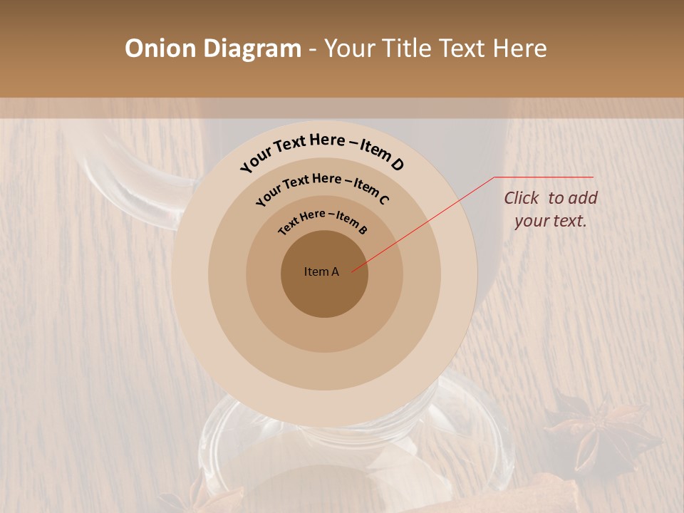 Holiday Red Cup PowerPoint Template