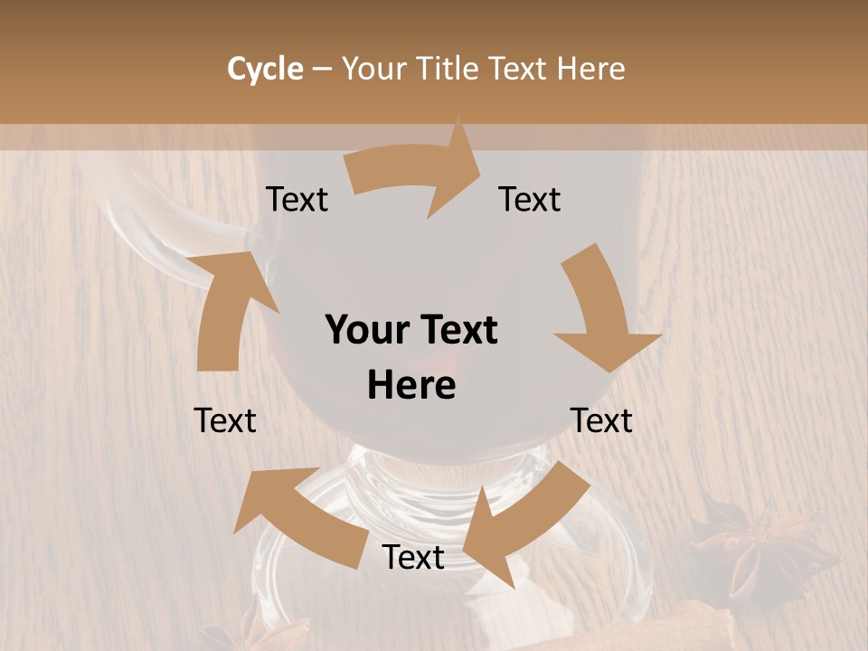 Holiday Red Cup PowerPoint Template