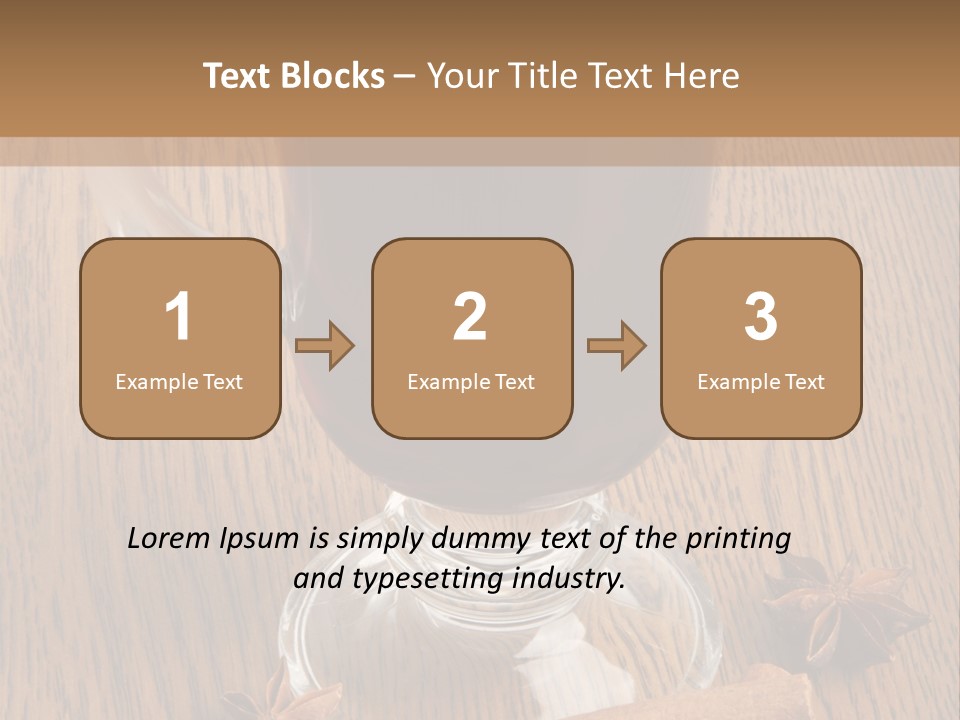 Holiday Red Cup PowerPoint Template