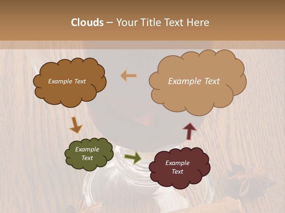 Holiday Red Cup PowerPoint Template