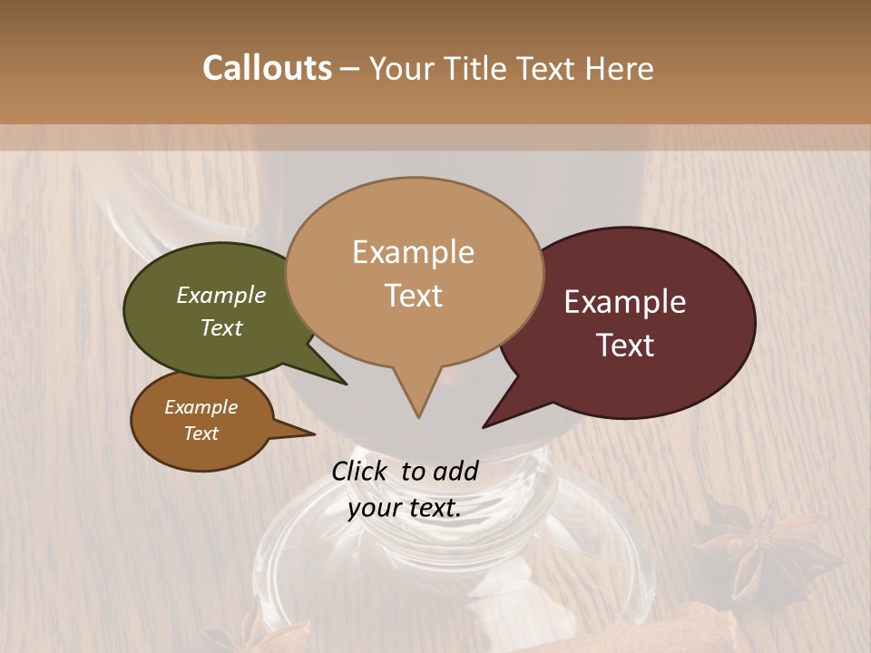 Holiday Red Cup PowerPoint Template