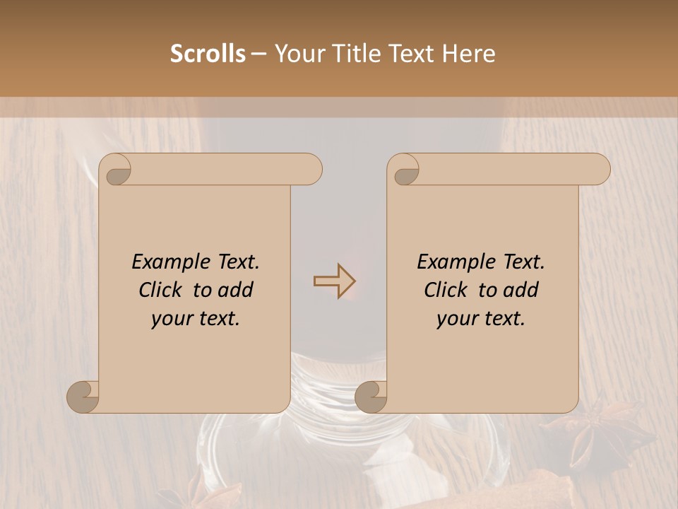 Holiday Red Cup PowerPoint Template
