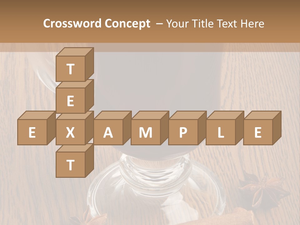 Holiday Red Cup PowerPoint Template