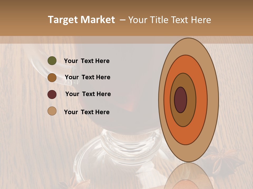 Holiday Red Cup PowerPoint Template