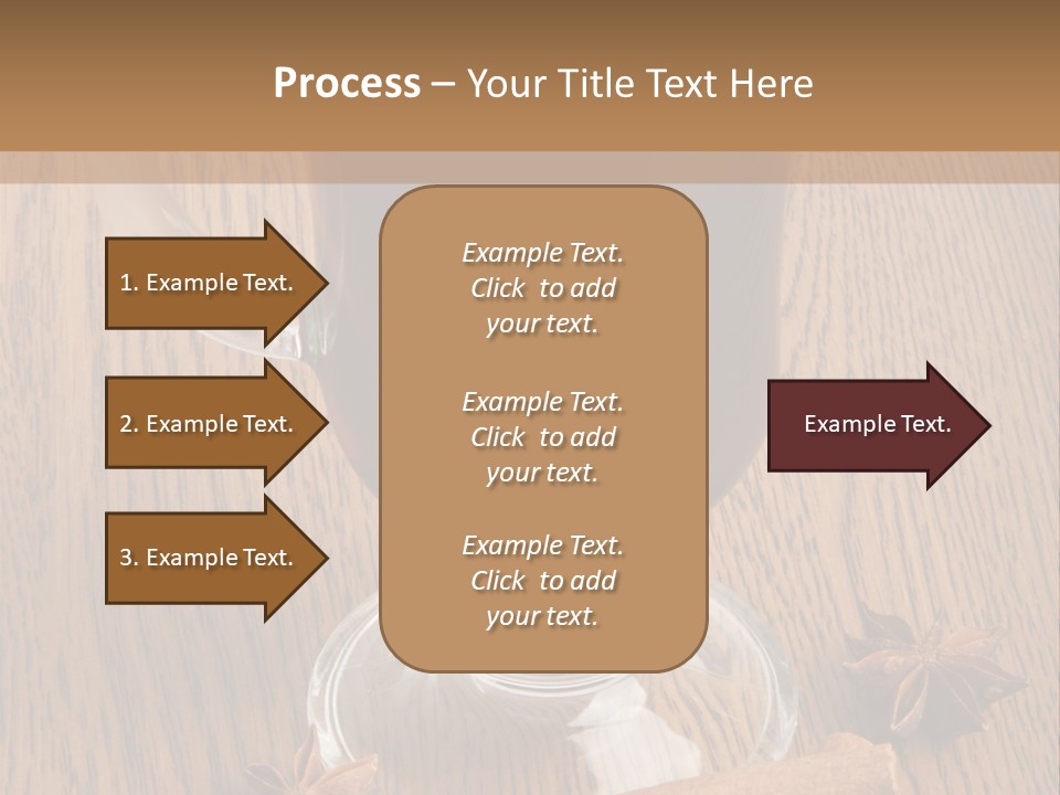 Holiday Red Cup PowerPoint Template