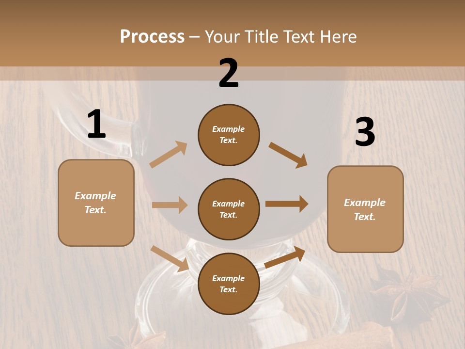 Holiday Red Cup PowerPoint Template