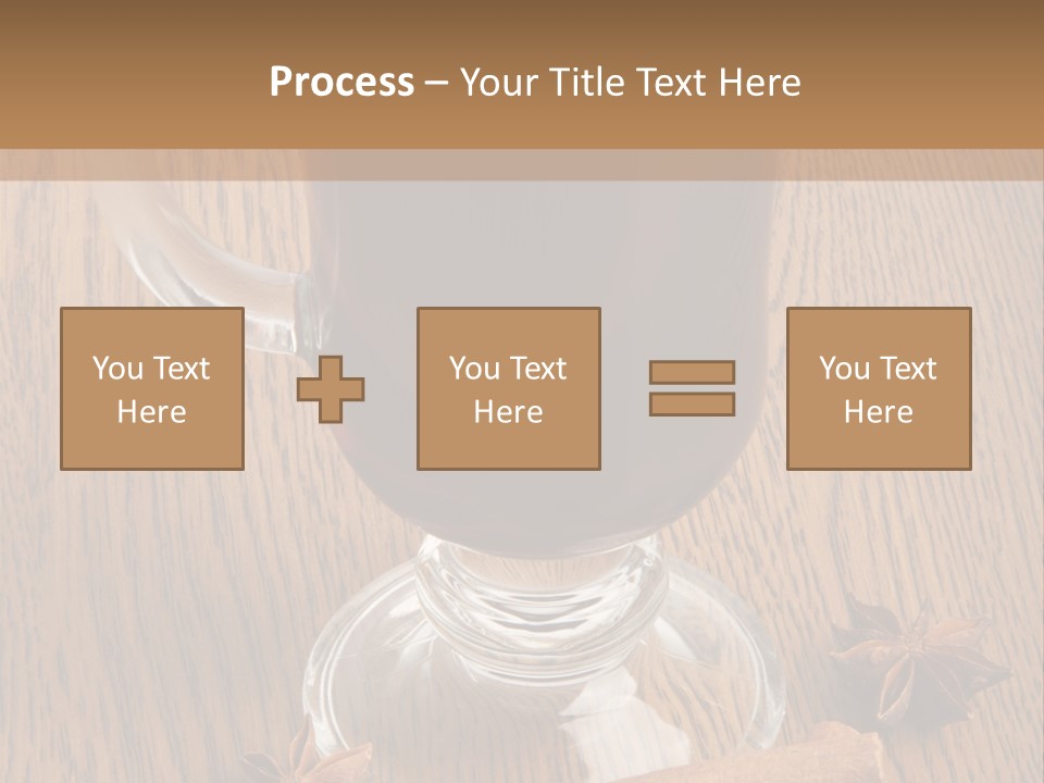 Holiday Red Cup PowerPoint Template