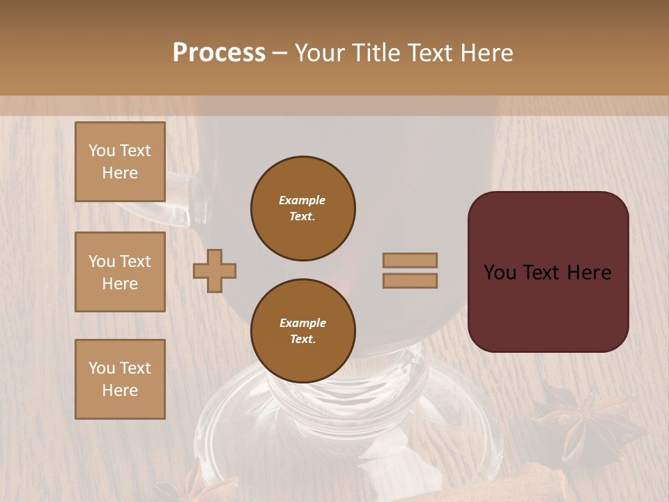 Holiday Red Cup PowerPoint Template