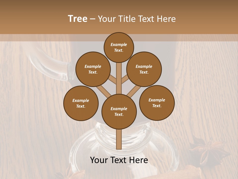 Holiday Red Cup PowerPoint Template