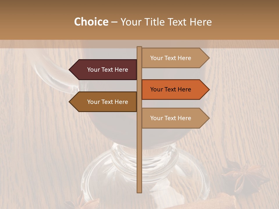 Holiday Red Cup PowerPoint Template