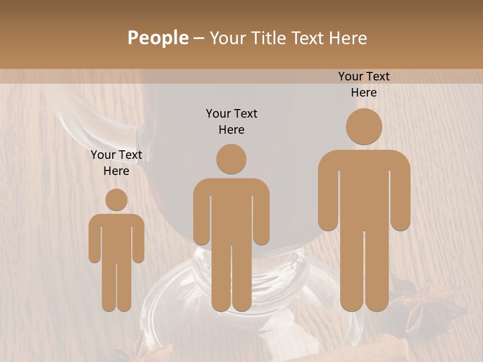 Holiday Red Cup PowerPoint Template