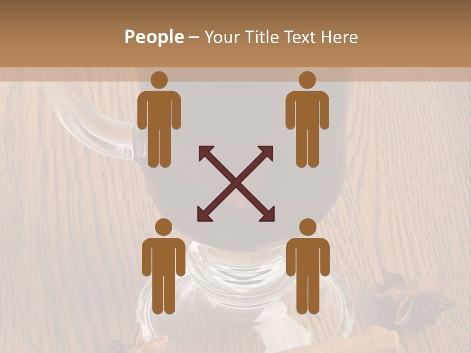 Holiday Red Cup PowerPoint Template