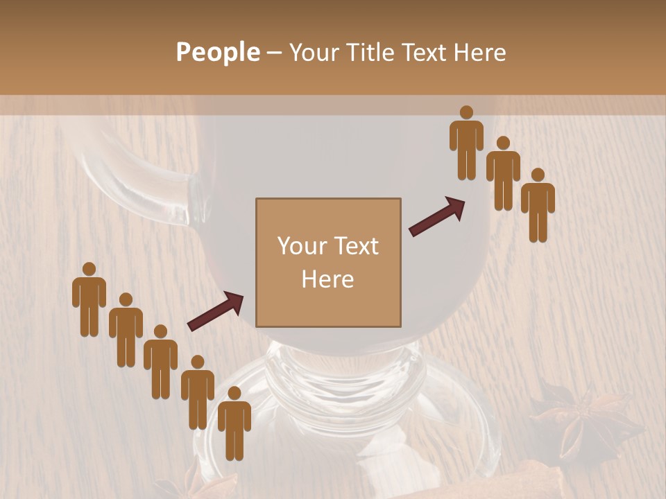 Holiday Red Cup PowerPoint Template