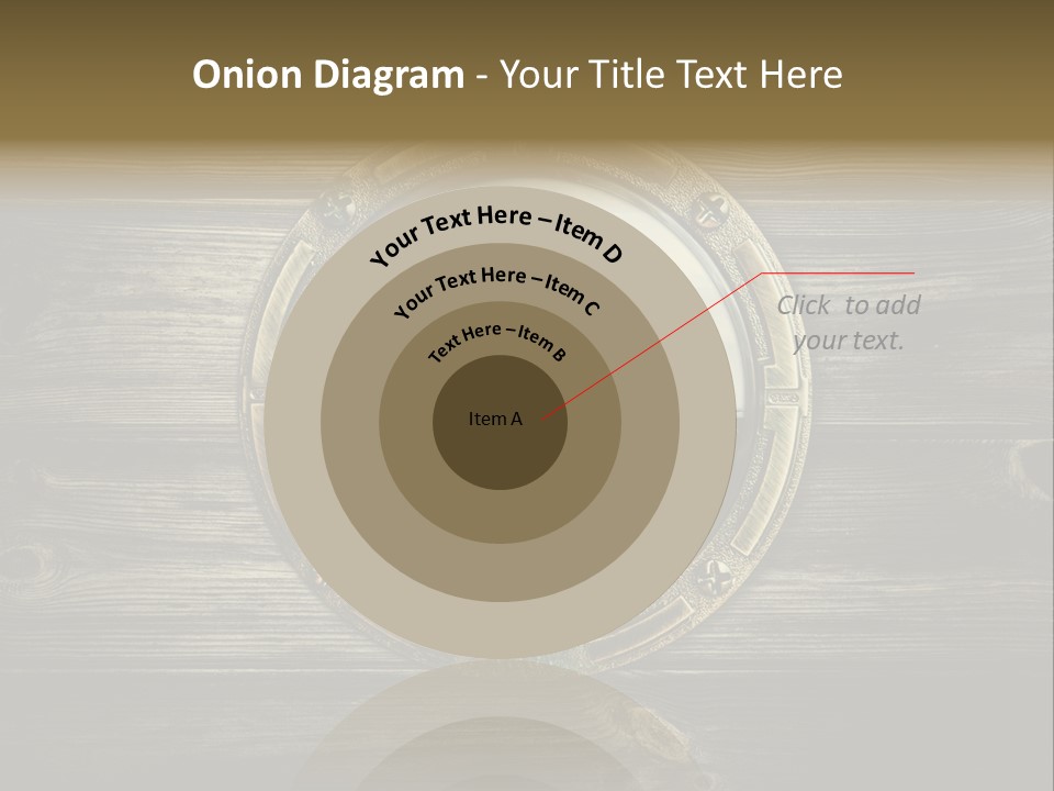 Metallic Aged Porthole PowerPoint Template