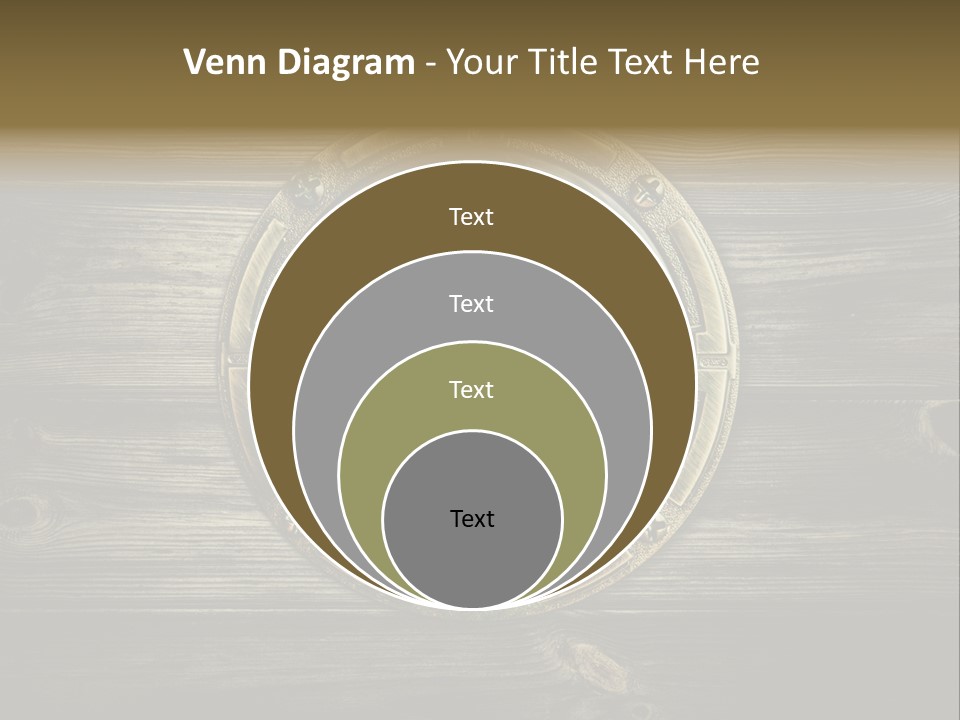 Metallic Aged Porthole PowerPoint Template