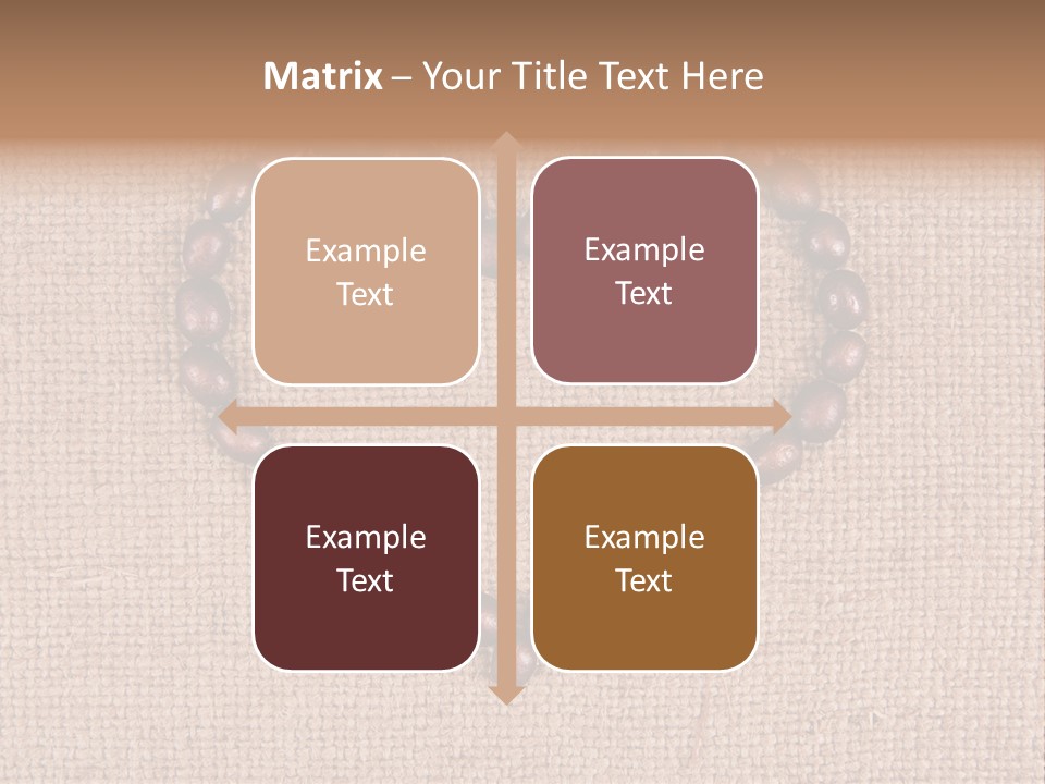 Mocha Raw Drink PowerPoint Template