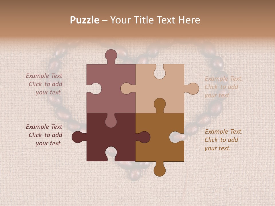 Mocha Raw Drink PowerPoint Template