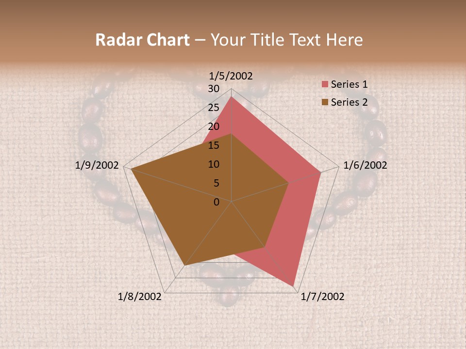 Mocha Raw Drink PowerPoint Template