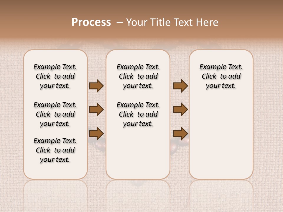 Mocha Raw Drink PowerPoint Template