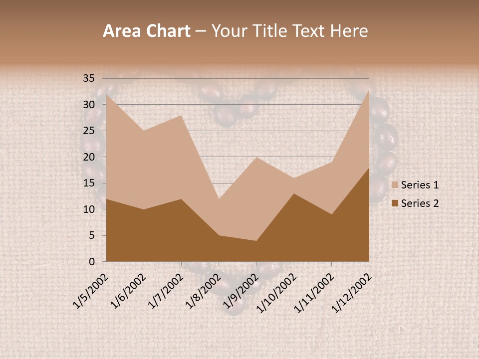 Mocha Raw Drink PowerPoint Template