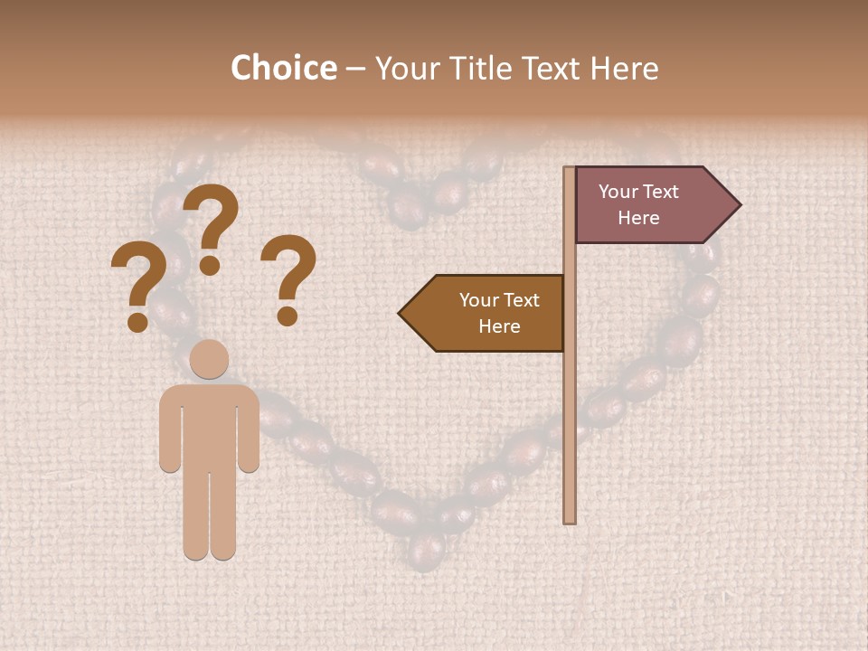 Mocha Raw Drink PowerPoint Template