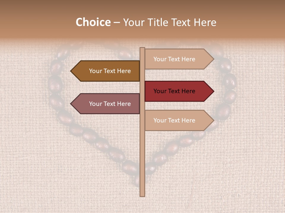 Mocha Raw Drink PowerPoint Template