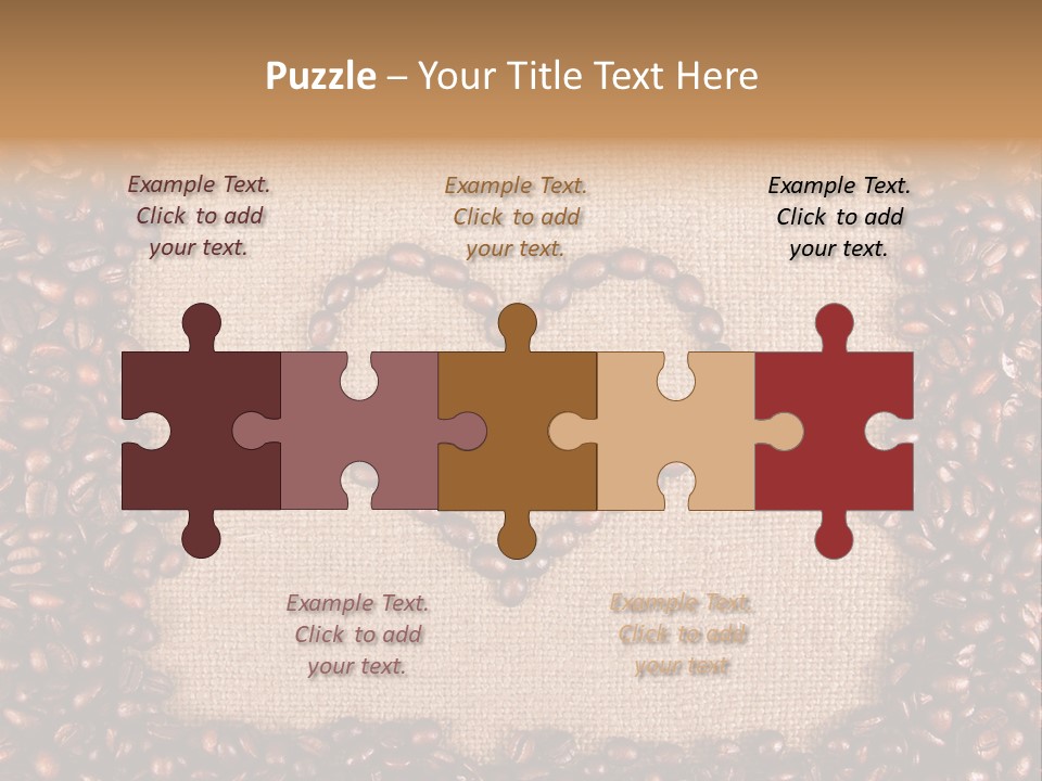 Color Macro Beverage PowerPoint Template