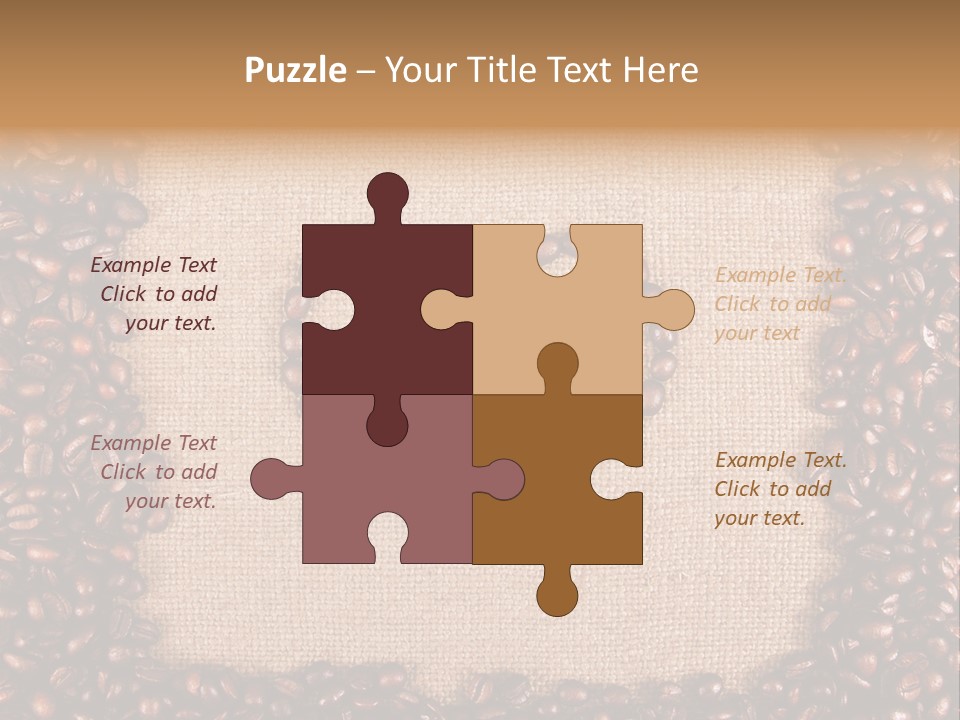 Color Macro Beverage PowerPoint Template