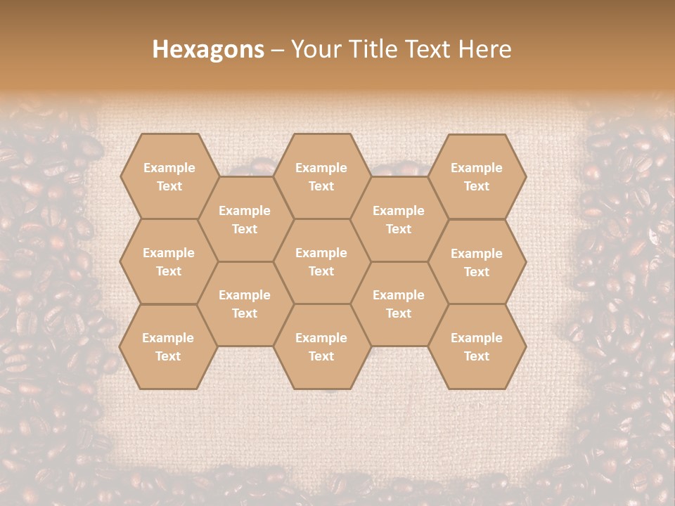 Color Macro Beverage PowerPoint Template