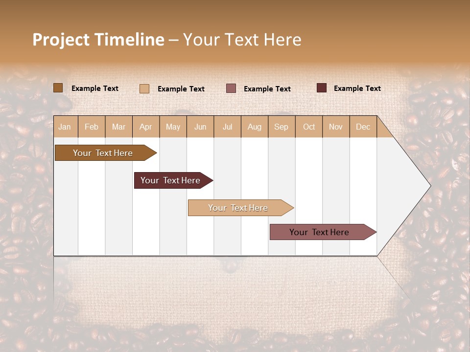 Color Macro Beverage PowerPoint Template