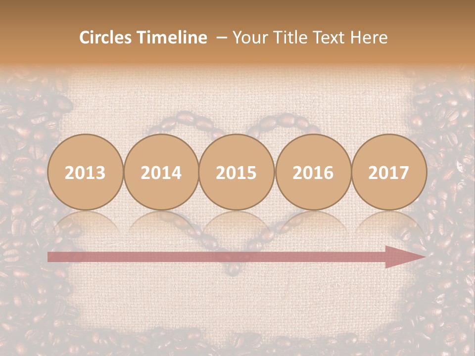 Color Macro Beverage PowerPoint Template