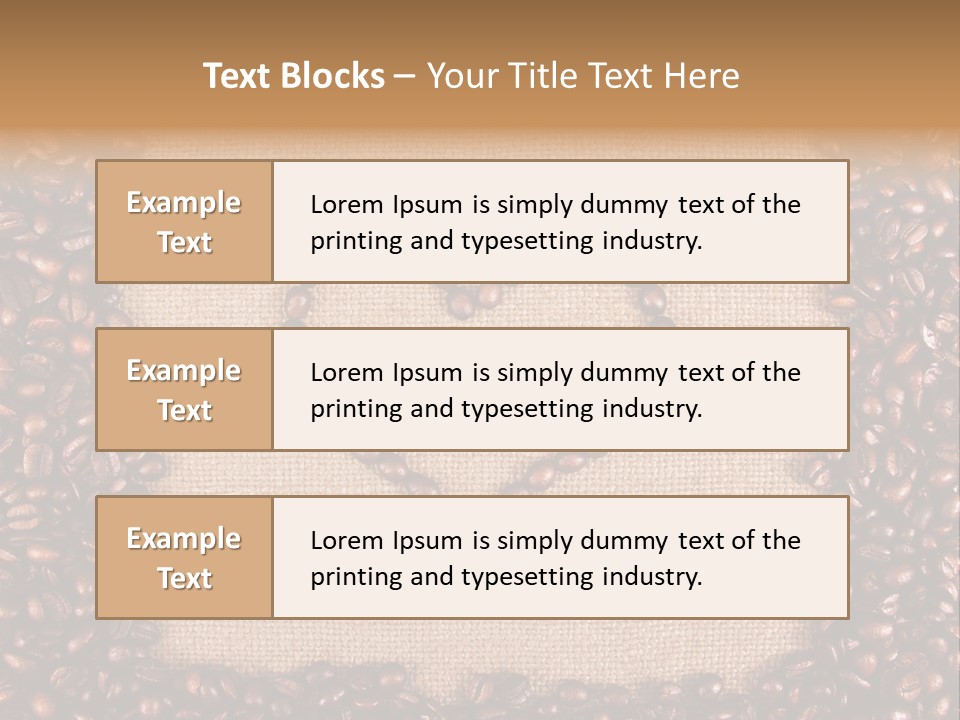 Color Macro Beverage PowerPoint Template