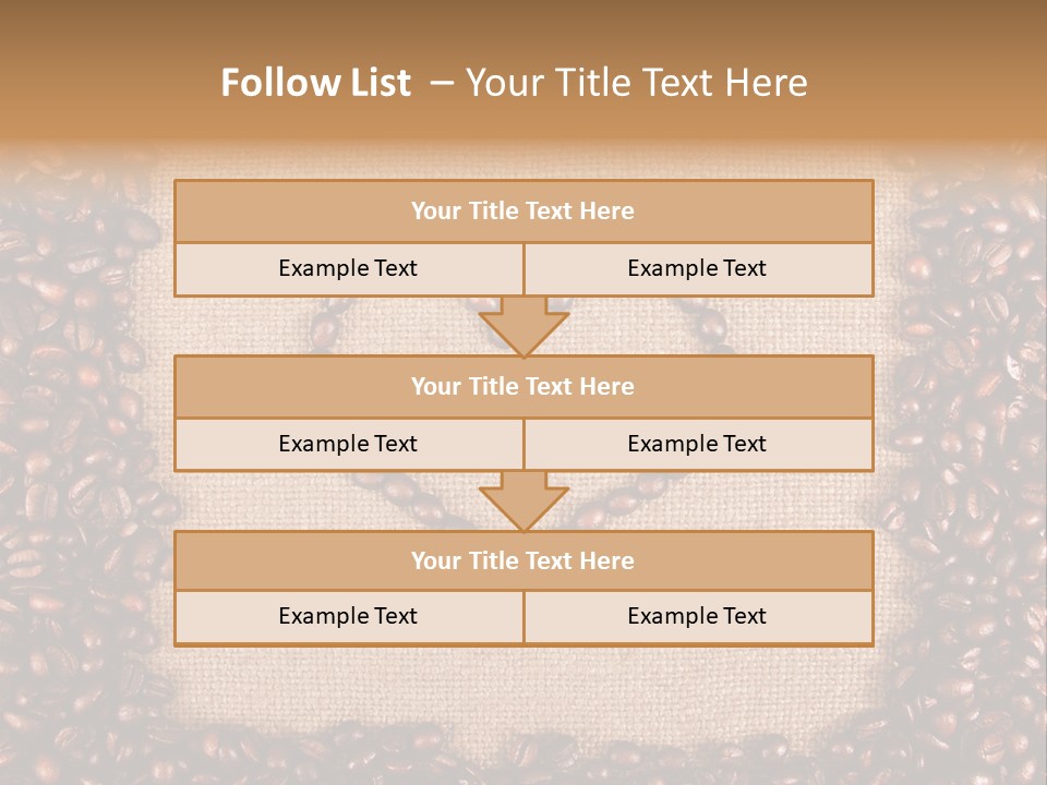 Color Macro Beverage PowerPoint Template