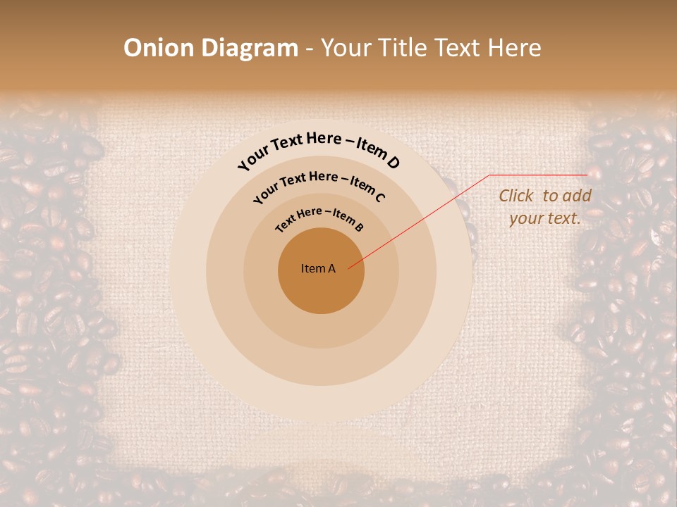 Color Macro Beverage PowerPoint Template