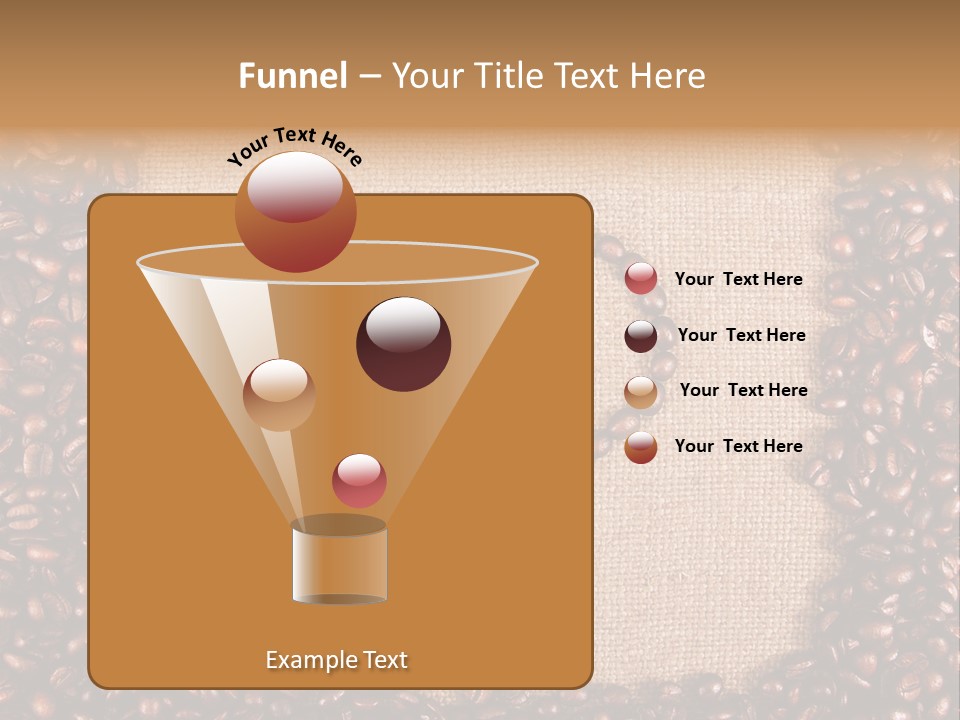 Color Macro Beverage PowerPoint Template