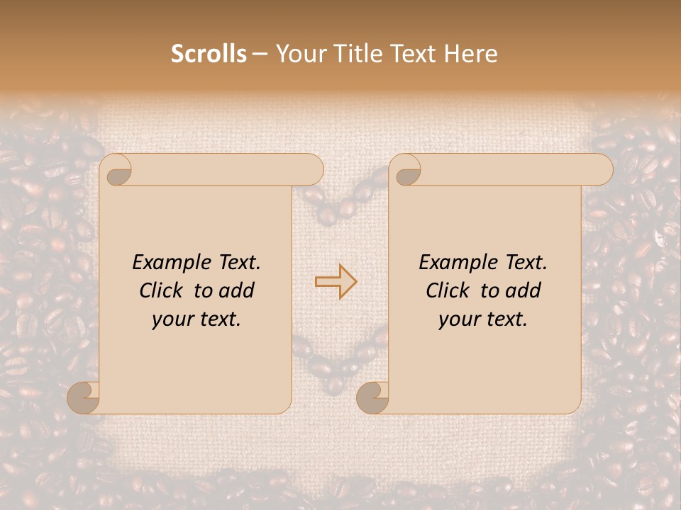 Color Macro Beverage PowerPoint Template