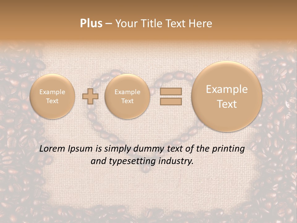 Color Macro Beverage PowerPoint Template
