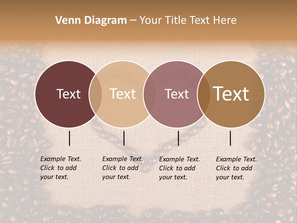 Color Macro Beverage PowerPoint Template