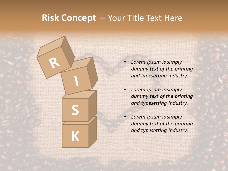 Color Macro Beverage PowerPoint Template