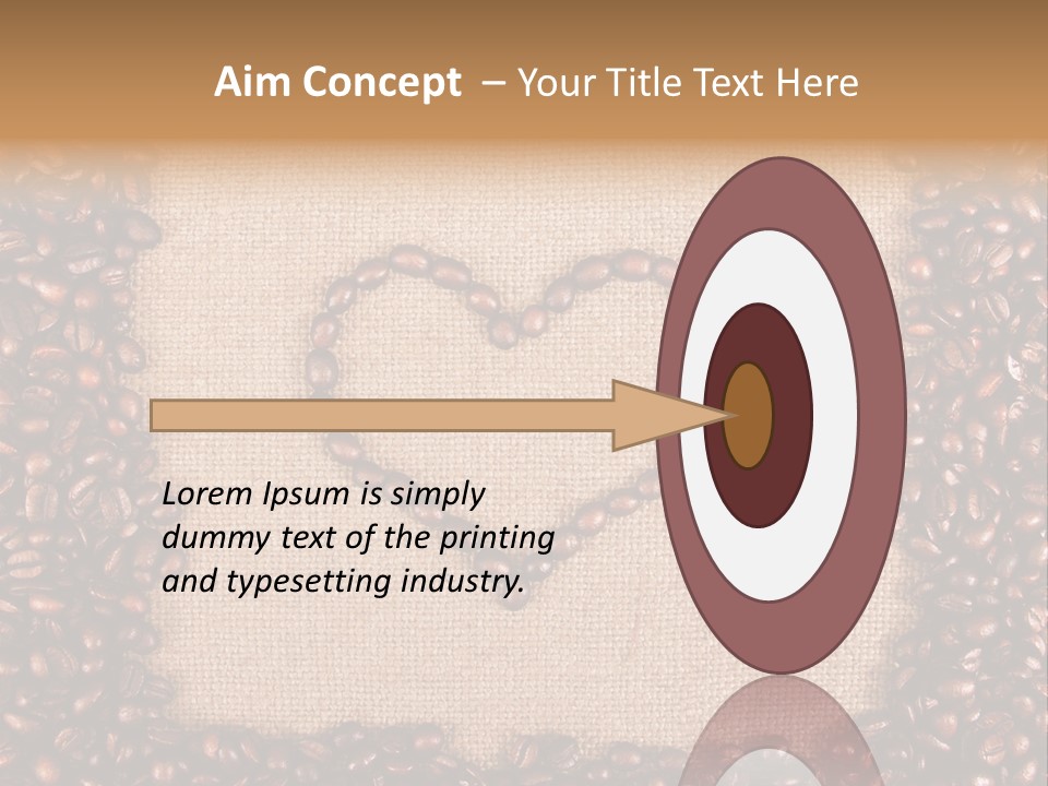 Color Macro Beverage PowerPoint Template