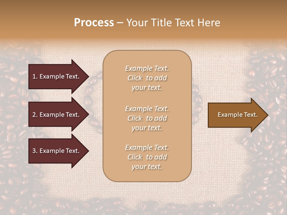 Color Macro Beverage PowerPoint Template