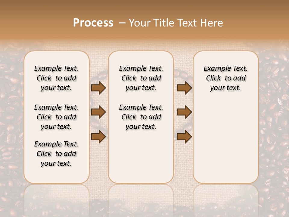 Color Macro Beverage PowerPoint Template